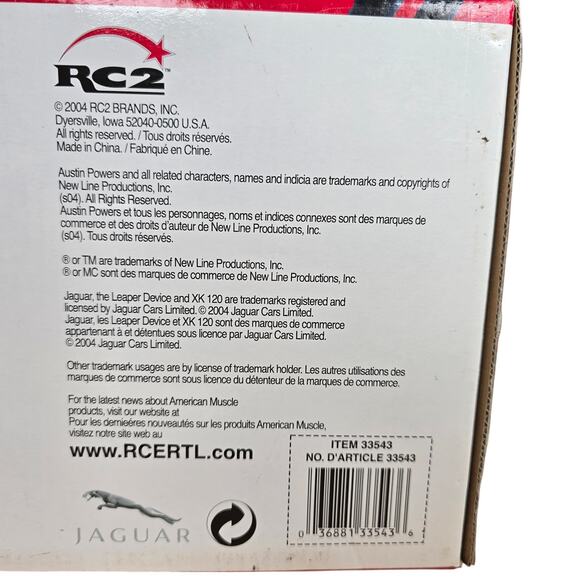 Joy Ride Austin Powers Shaguar 1967 Jaguar 1:18 Die-Cast Model - Brand New - Picture 8 of 8